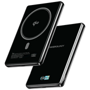 Powerology Skye 10000mAh MagSafe Power Bank Black – 15W Wireless