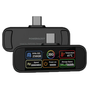 Powerology VaultX Mini SSD – TFT Display Front View