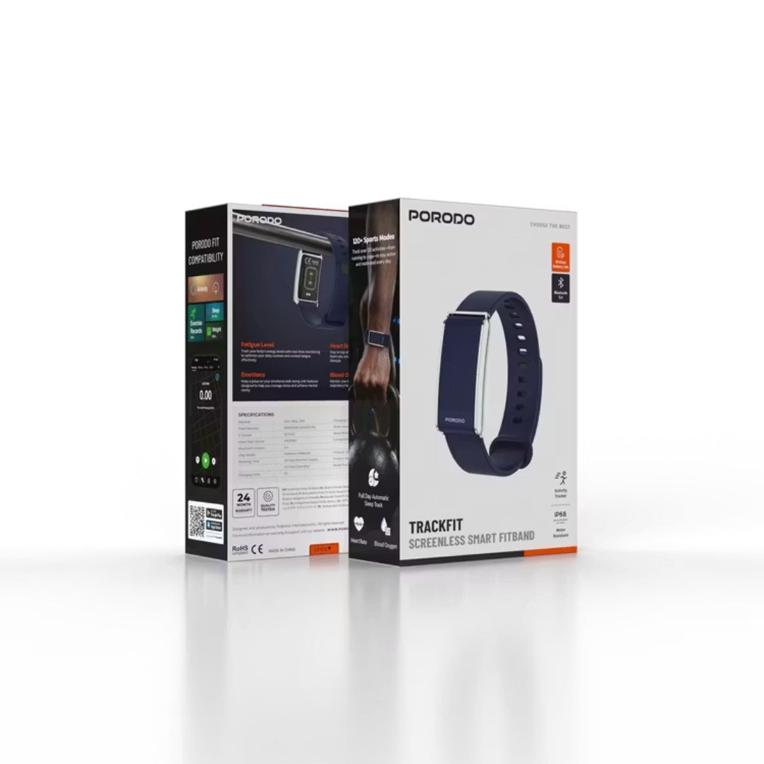 Porodo TrackFit Fitness Band – Sleep Analysis Feature