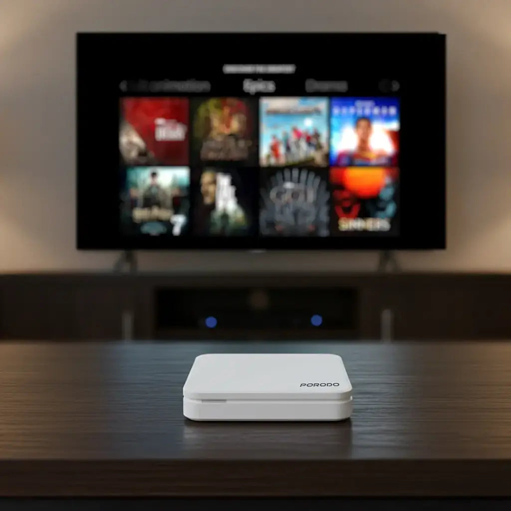 Porodo Echobox Android TV Box - remote control