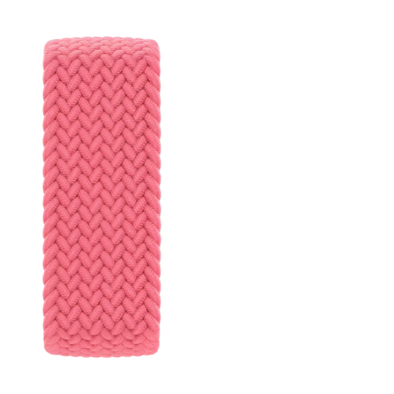 Braided Solo Loop Apple Watch Band – Orange Color