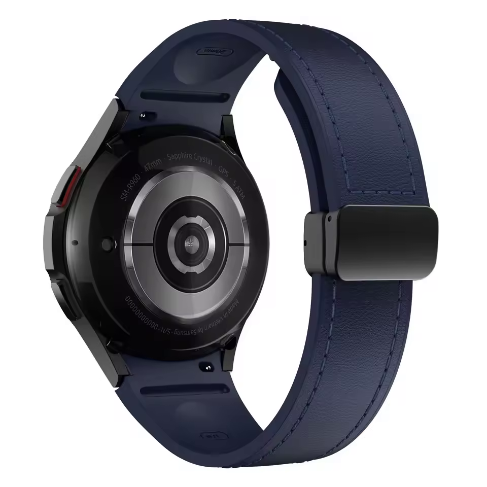 Premium Leather Magnetic Band | Samsung Galaxy & Huawei Compatible