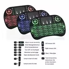 Backlit Mini Keyboard with Touchpad