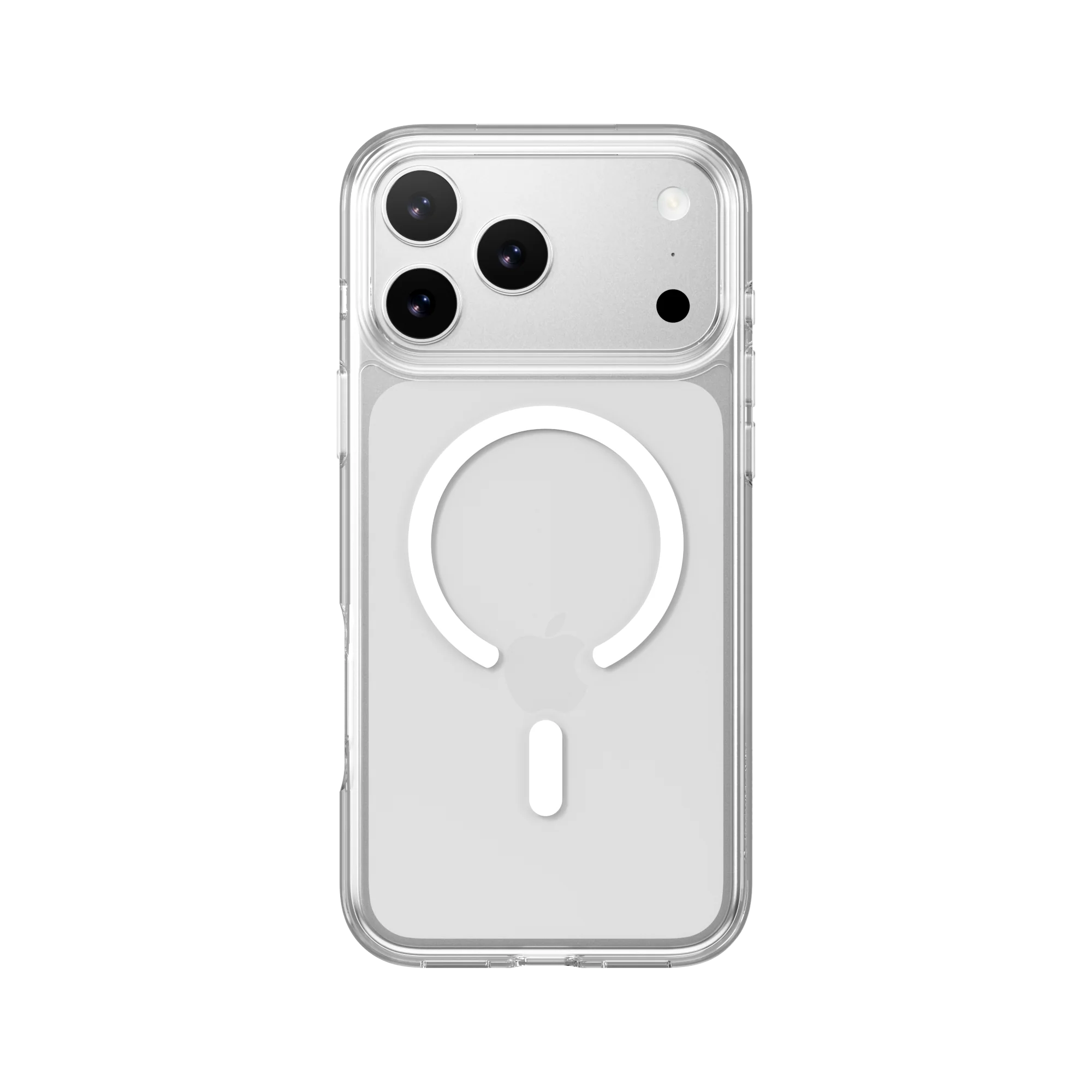 PULOKA MagSafe clear case transparent back view