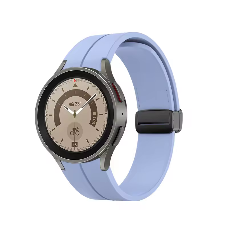 Original Magnetic Silicone Strap for Samsung, Xiaomi, Huawei Watches