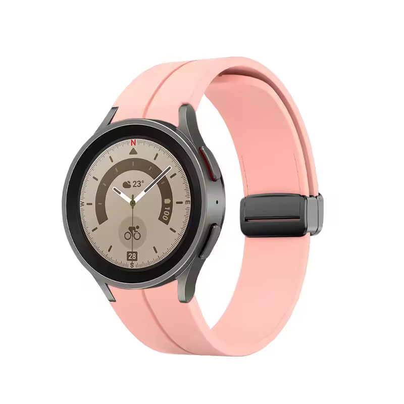 Original Magnetic Silicone Strap for Samsung, Xiaomi, Huawei Watches
