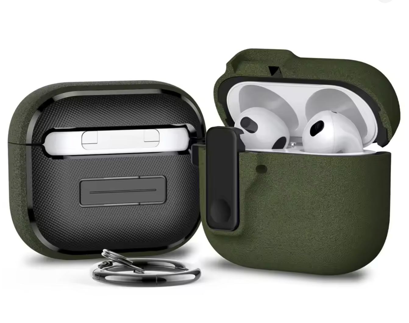 Binkson Airpods Case with Keychain – Soft Touch & Durable