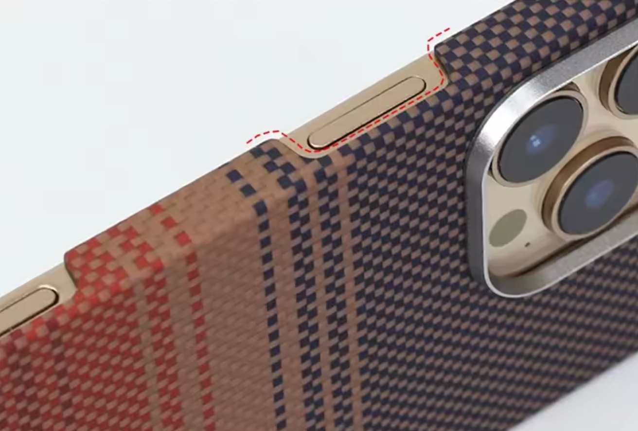 Brown Knit MagSafe Case for iPhone – Stylish Slim Protection