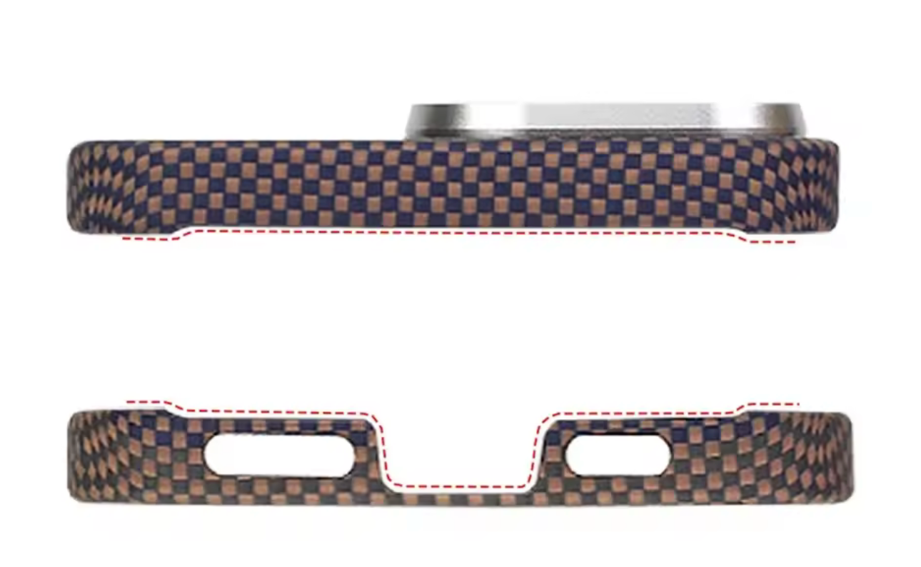 Brown Knit MagSafe Case for iPhone – Stylish Slim Protection