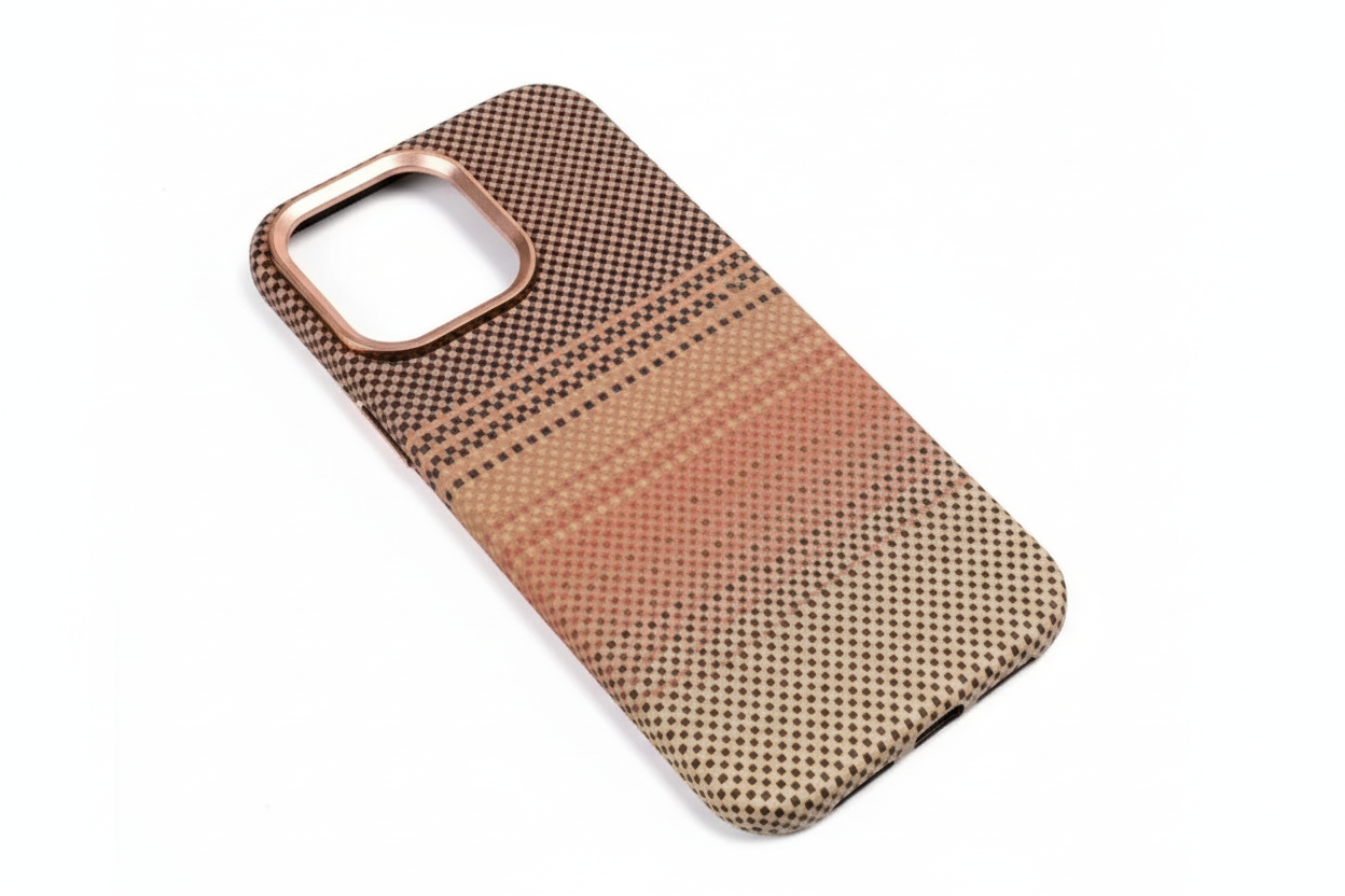 Brown Knit MagSafe Case for iPhone – Stylish Slim Protection