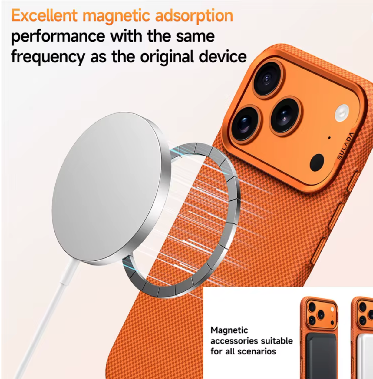 Carbon Fiber Protective Phone Case – Heavy-Duty Shockproof Design