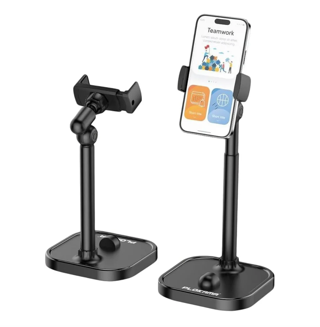 Plokama DT-80 tabletop lifting bracket adjustable phone stand
