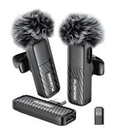 Plokama VM-20 dual wireless lavalier microphone set for smartphones
