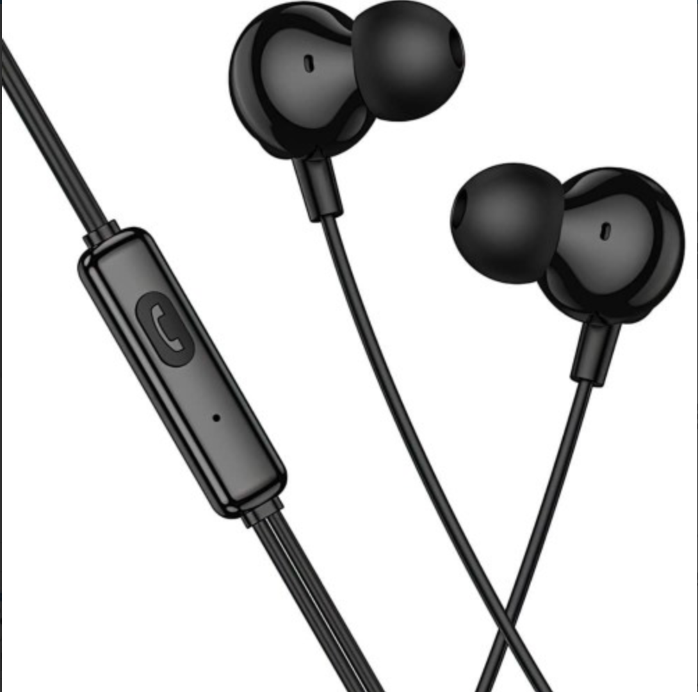 Wired Earphones HOCO M117 Victory - 3.5mm with Mic, 13mm Driver