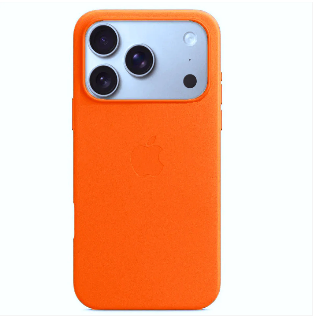 Leather MagSafe Case With Camera Button for iPhone 17 Pro Max