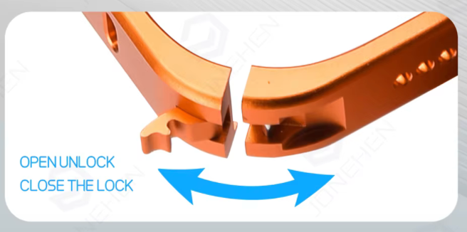 Aviation Aluminum Frame Case with Full Camera Protection – iPhone 17 Pro / Pro Max