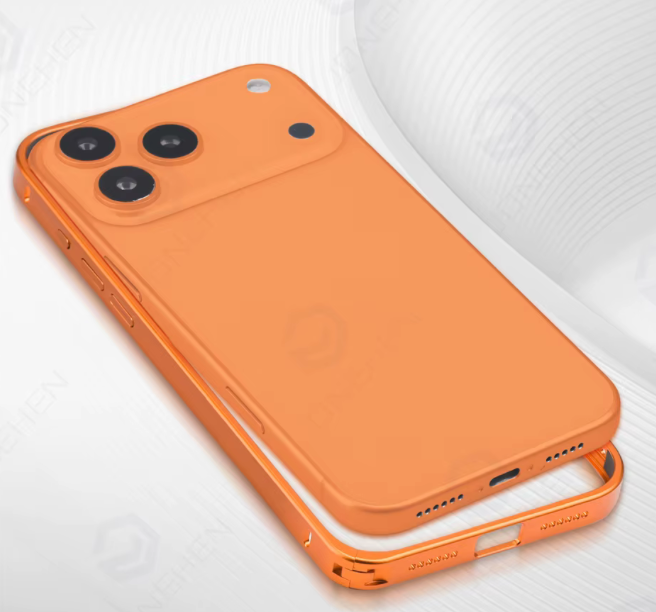 Aviation Aluminum Frame Case with Full Camera Protection – iPhone 17 Pro / Pro Max