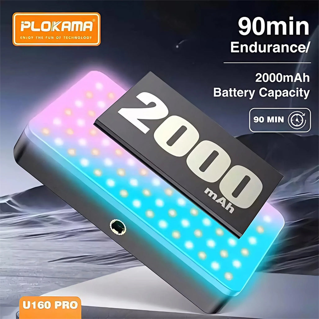 Plokama U160 Pro warm and cool white light