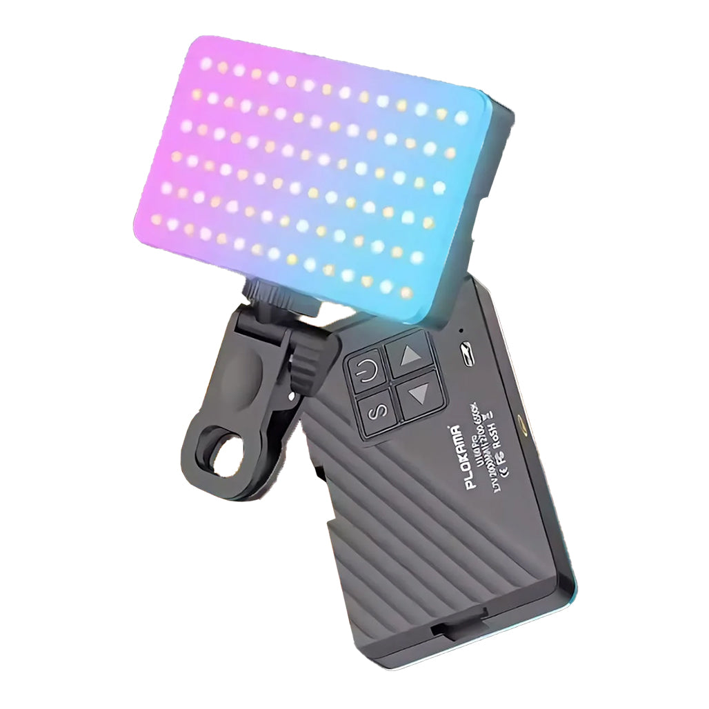Plokama U160 Pro RGB clip-on LED selfie light