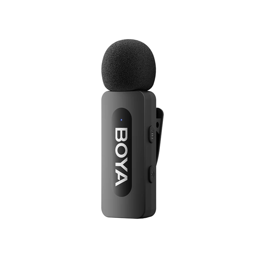 BOYA BY-V10 transmitter side view
