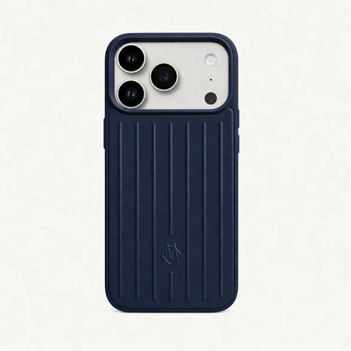 Grooved aluminum iPhone 17 Pro Series case detail