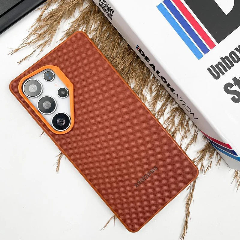 Vegan Leather Case for Samsung Galaxy S25 Ultra – Slim, Protective & Premium Feel