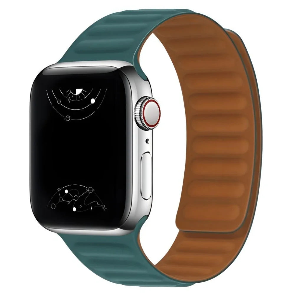 Apple Watch Silicone Magnetic Link Band