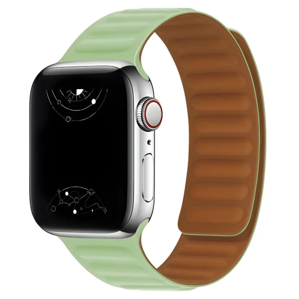 Apple Watch Silicone Magnetic Link Band