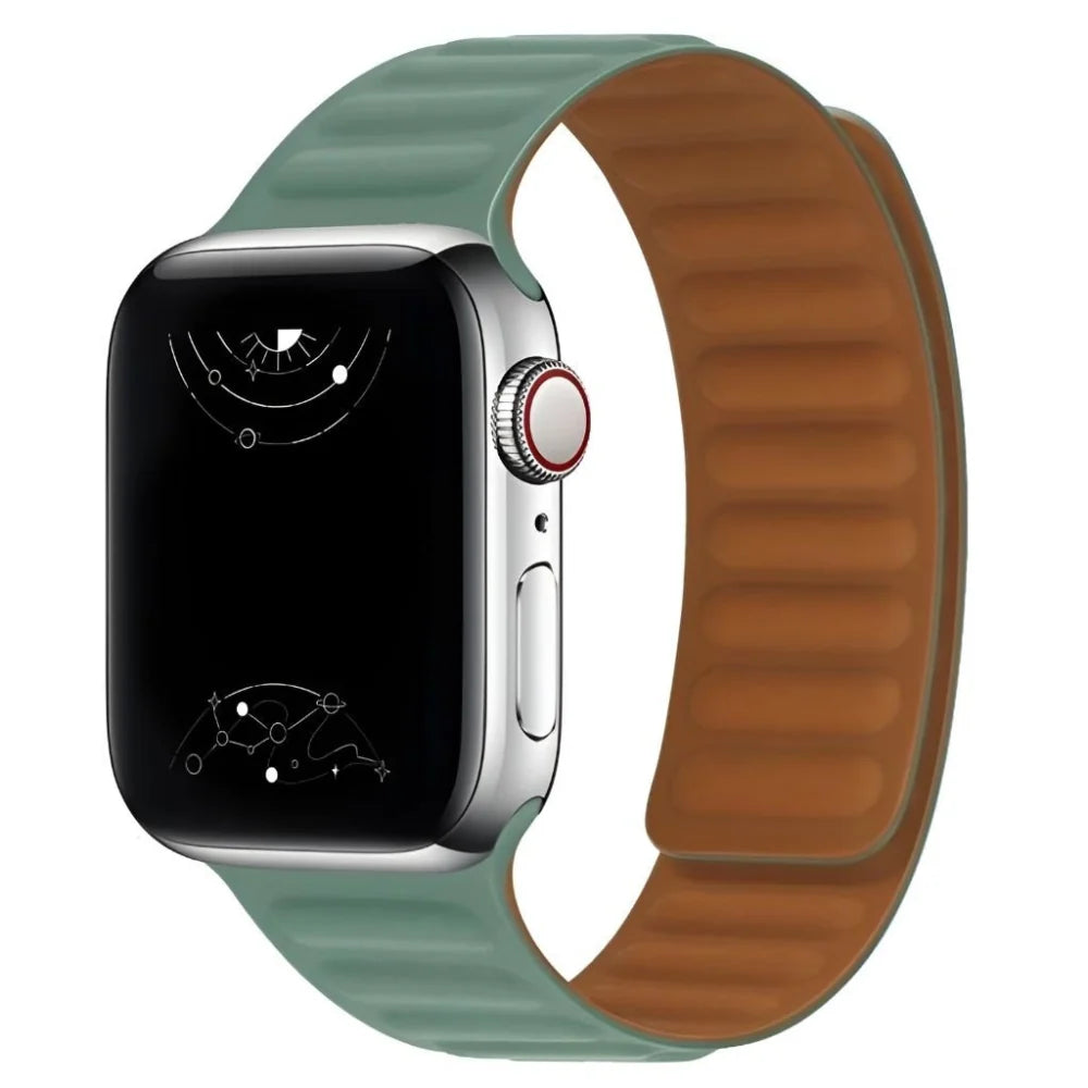 Apple Watch Silicone Magnetic Link Band