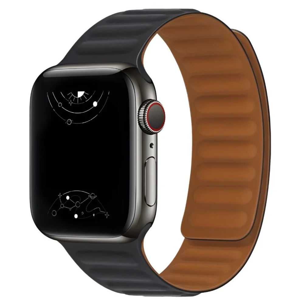 Apple Watch Silicone Magnetic Link Band