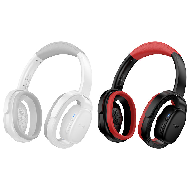 HOCO W67 wireless headphones front view black