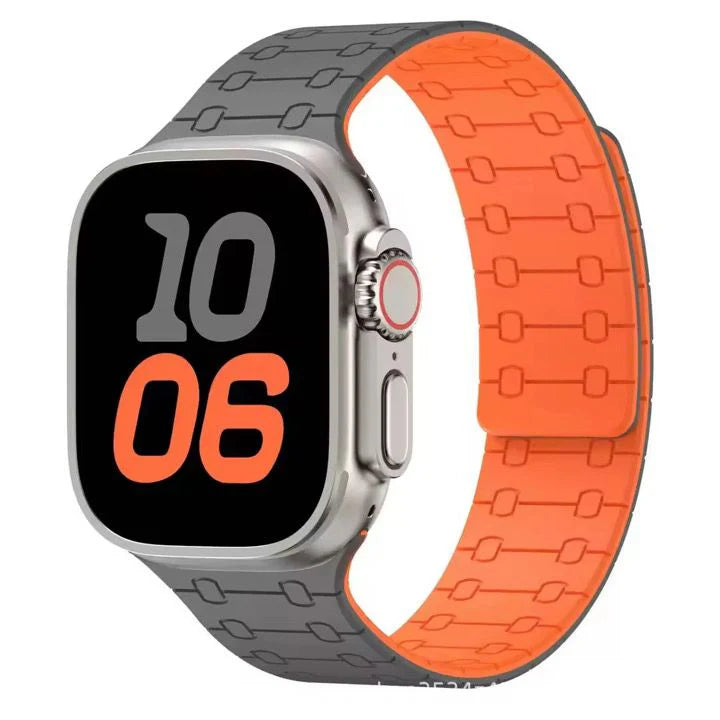 PulseGrip Two-Tone Apple Watch Band – Sport Comfort Strap