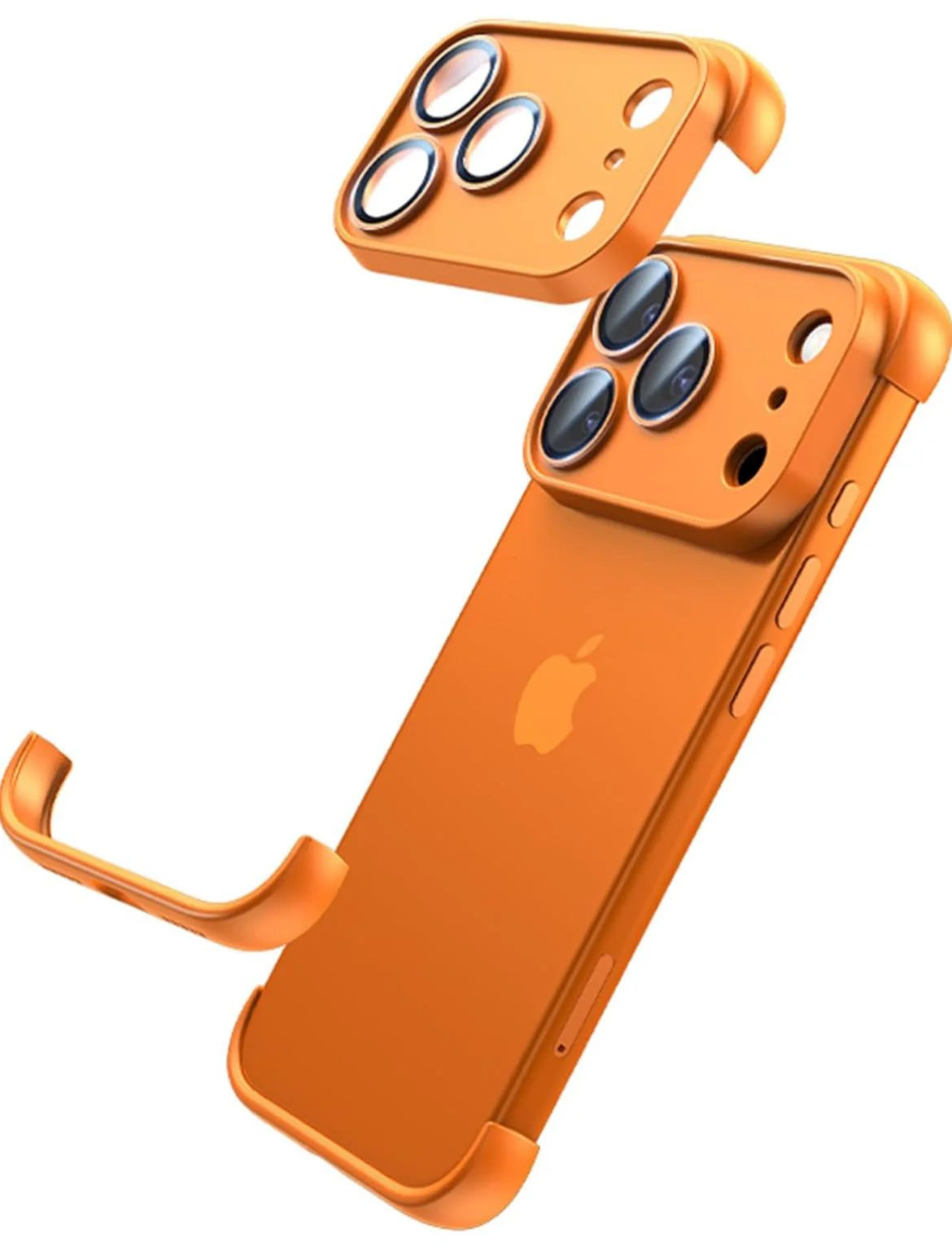 Bumper Backless Frameless Case with Camera Lens Protection for iPhone 17 Pro / 17 Pro Max Phone