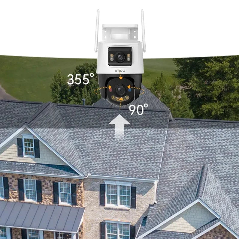 IMOU Cruiser Dual 2 – Human and Vehicle AI Detection