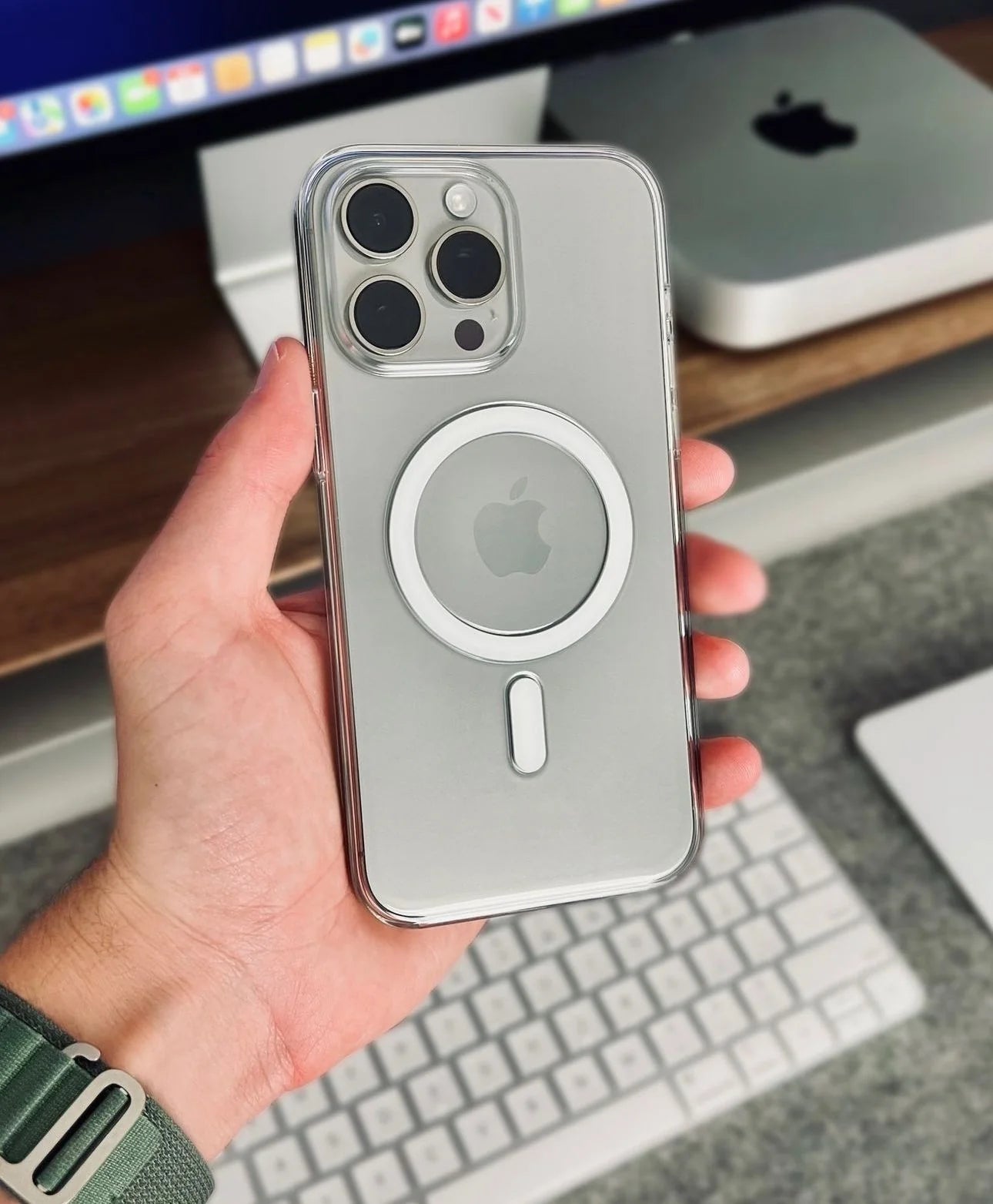 Apple Magsafe Clear Case | Original IC  | Anti-Yellowing