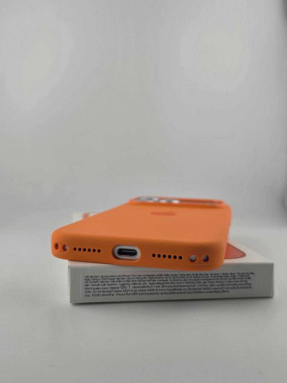 Apple iPhone 17 Series Silicone Case with MagSafe (Crossbody Support)