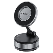 ACEFAST E28 magnetic phone holder mounted on car dashboard.
