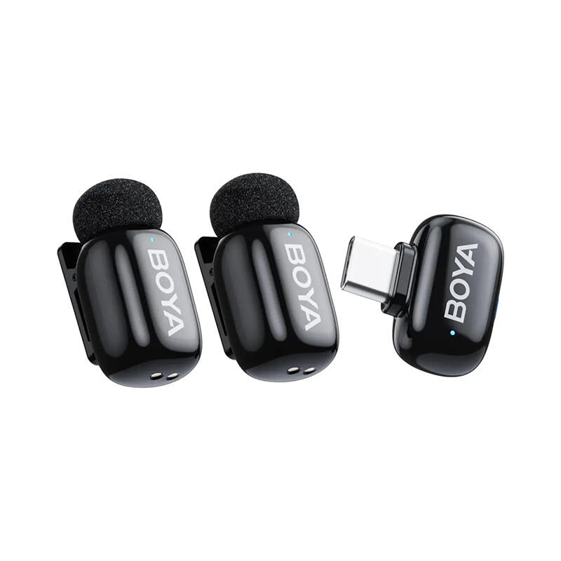 BOYA Mini-23 Dual Type-C Microphone with AI Voice & Noise Cancellation