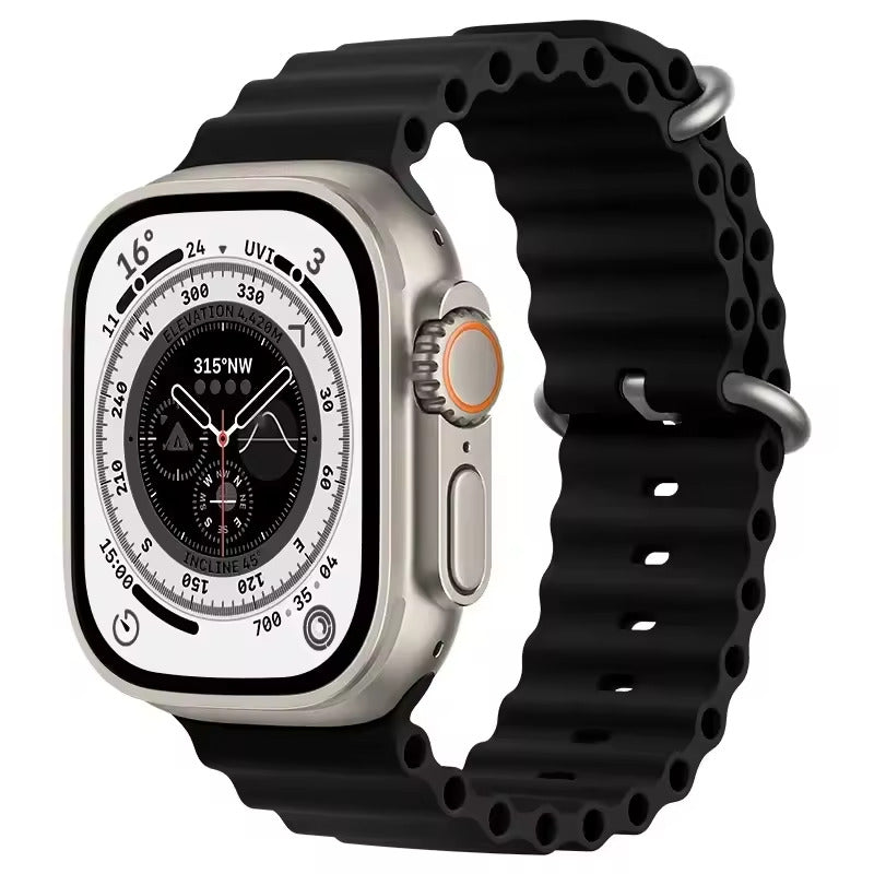 Apple Ocean Band on Apple Watch wrist lifestyle