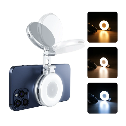 TELESIN C03 Magnetic Selfie Light with Mirror
