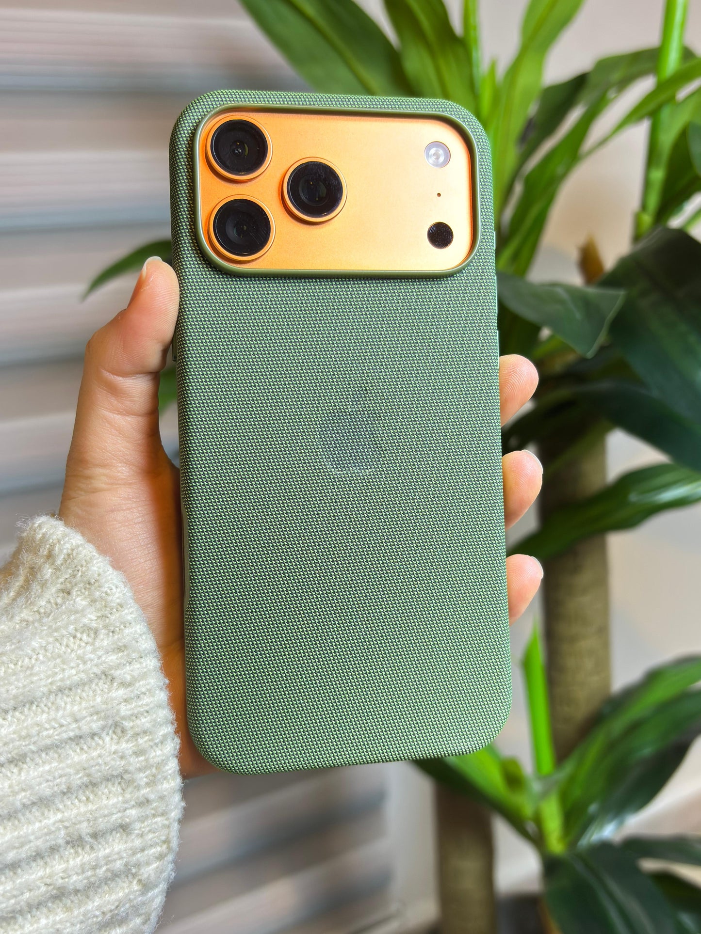 Apple TechWoven Case with MagSafe & Camera Button