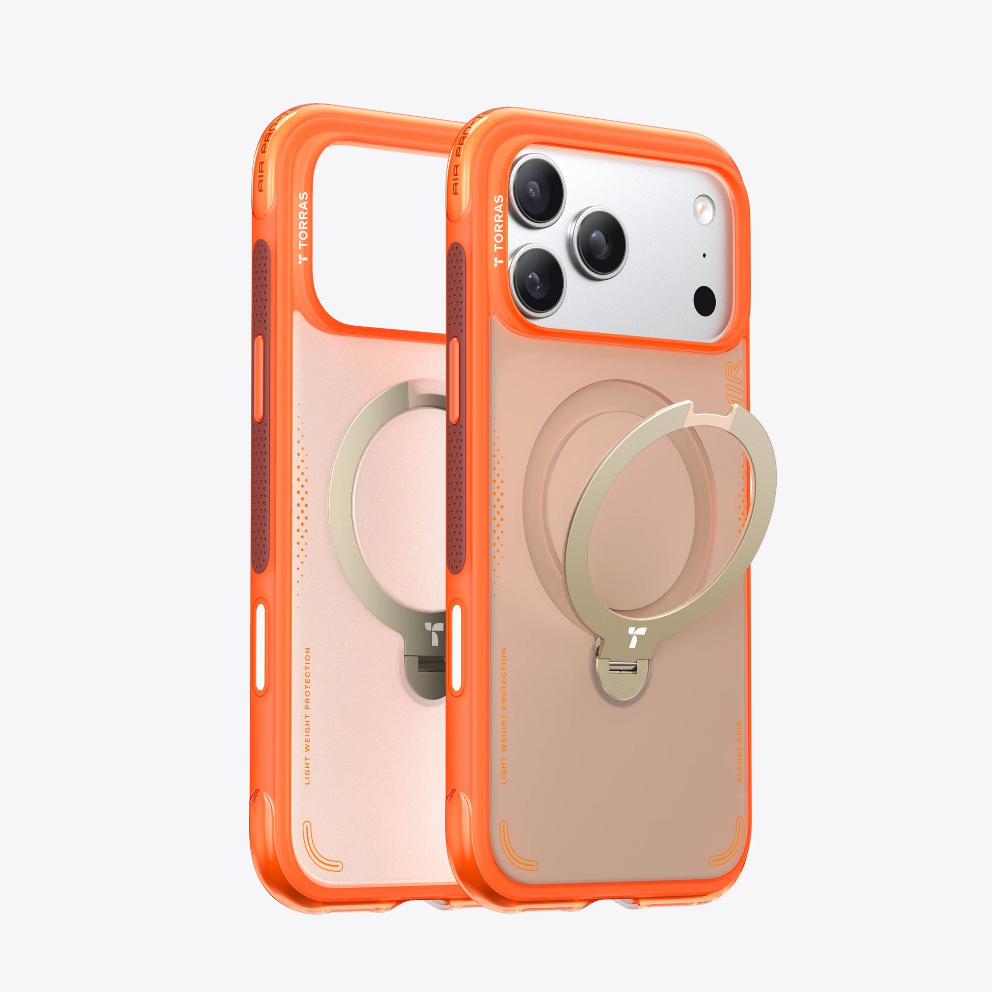 Premium iPhone 17 Pro and Pro Max case with microfiber lining and drop protection.
