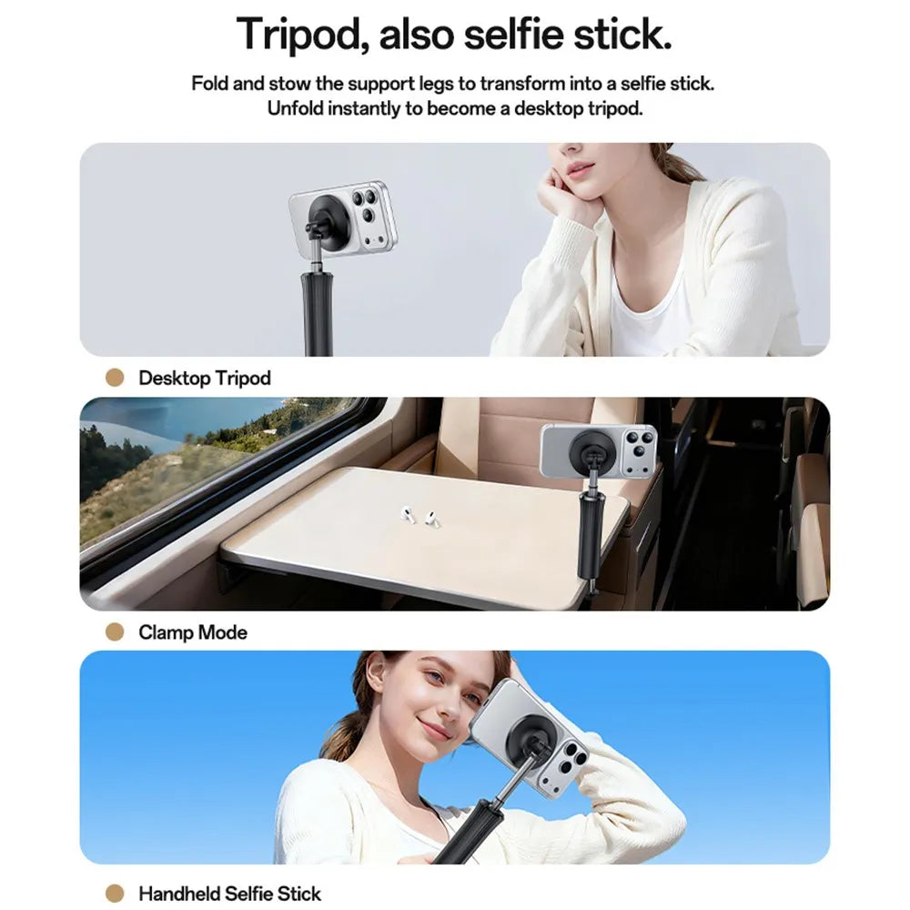 Yesido C233 Magnetic Phone Holder - Tripod, Stand & Selfie Stick