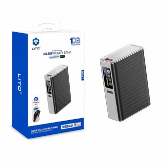 LITO LP05 22.5W GaN 10000mAh Fast Charging Power Bank