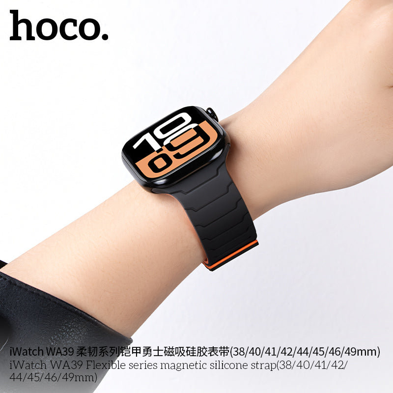 Hoco WA39 Magnetic Silicone Strap for Apple Watch | Flex Series