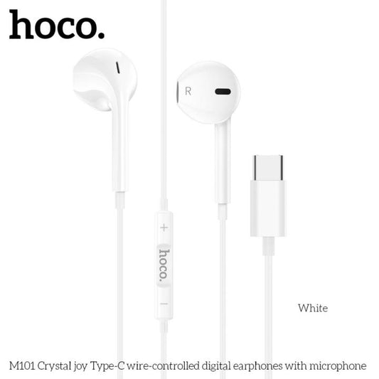 HOCO M101 Wired Earphones with Microphone | Type-C