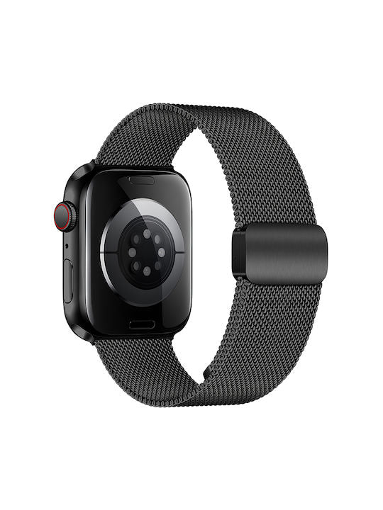 HOCO WA26 Stainless Steel Apple Watch Band – Grey 42/44/45/49mm