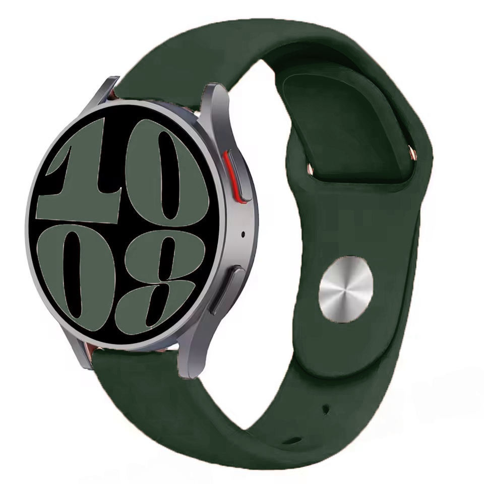 Universal Silicone Watch Band | 20mm | 22mm | Samsung Galaxy & Huawei Compatible