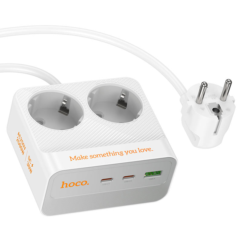 Multi-device charging power strip by HOCO
