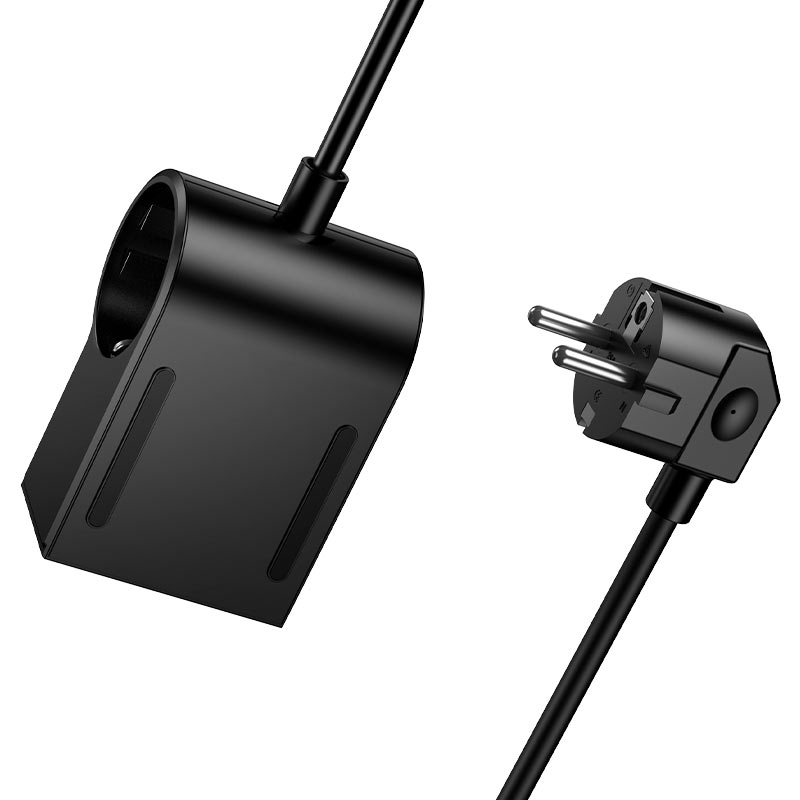 Power strip PD30W 3 ports + 1 socket EU / GER HOCO AC33